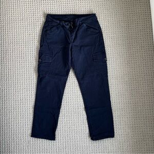 Vintage Navy Talbots Signature Capri Cargo Pants